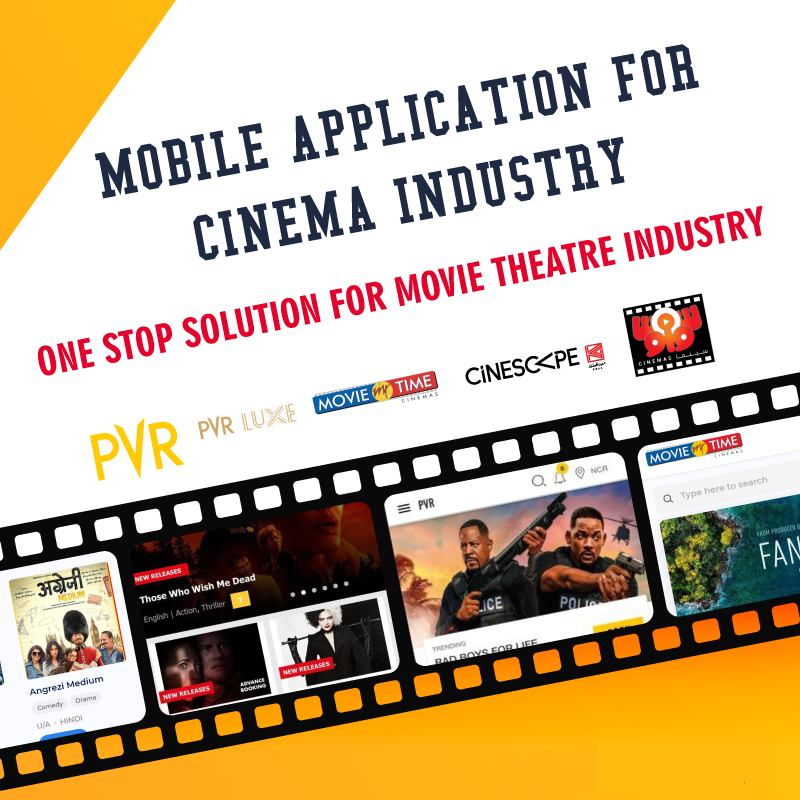 Movie Ticket Booking software, Cinema App Development Services